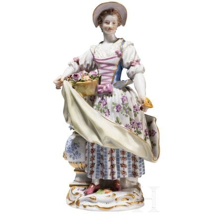 Figura di giardiniere in porcellana, Ernst August 