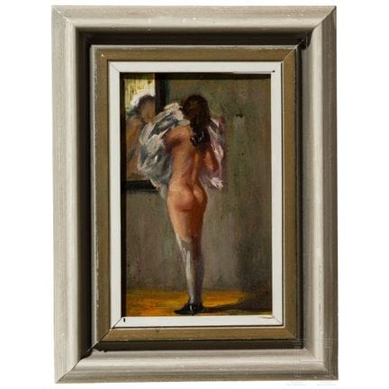 « Nu féminin », Max Brüning (Delitzsch 1887–1968 L