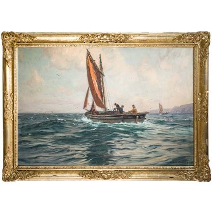 « Fishing Boat », Claus Bergen (Stuttgart 1885–196