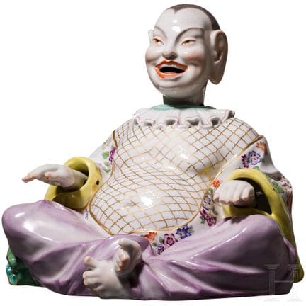 Figura maschile di pagoda che annuisce, Johann Joa