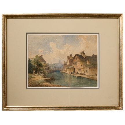 « La banlieue d'Au à Munich », Anton Doll (Munich,
