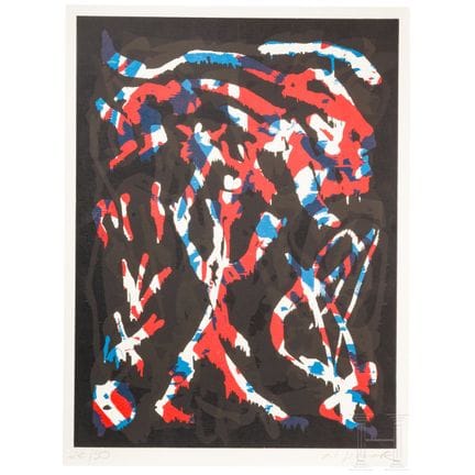«Jäger Motiv 1», A. R. Penck (Dresda 1939–2017 Zur