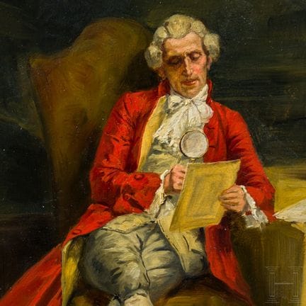 « Un gentleman avec une loupe », Albert Joseph Fra