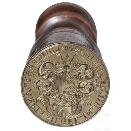 El sello del gremio de curtidores de Hildesheim, a