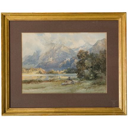 « Neuschwanstein et Hohenschwangau », Edward Theod
