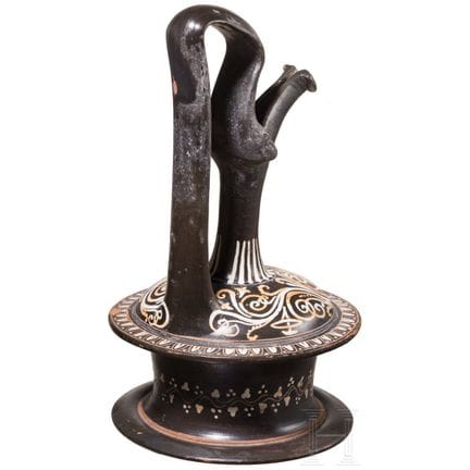 Jug (Epichysis), peint dans le style de Gnathia, o
