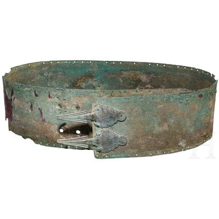 Ceinture en bronze samnite, IVe siècle av. J.-C.  