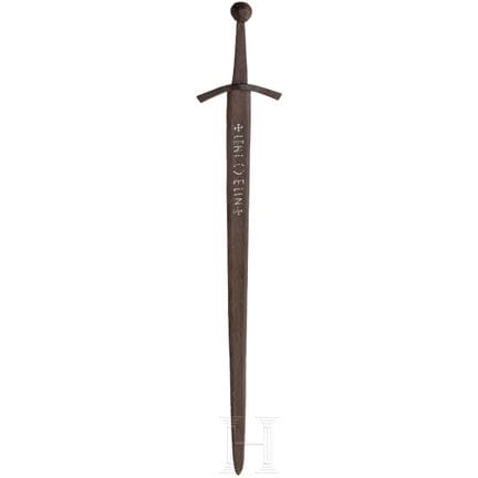 Épée gothique, originaire du sud-est de l'Europe m