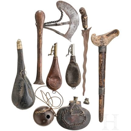 Une petite collection d'armes internationales, 19e
