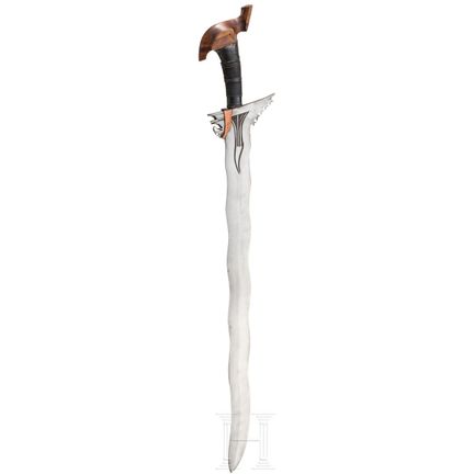 Un grande keris dei Moro, Filippine, 1900 circa  
