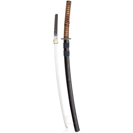 Una katana giapponese, periodo Muromachi, datata 1