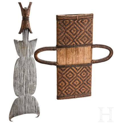 A Cameroon grassland sword of the Tikar tribe, 20t
