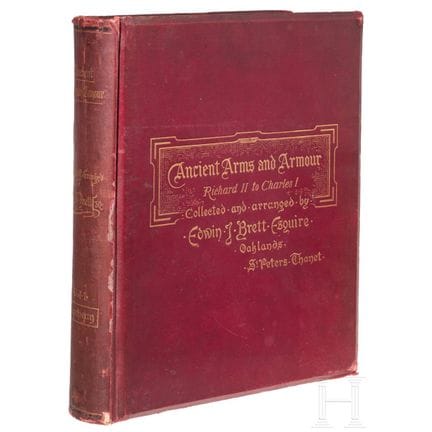 Livre illustré de BRETT (E.J.) : *Ancient Arms and