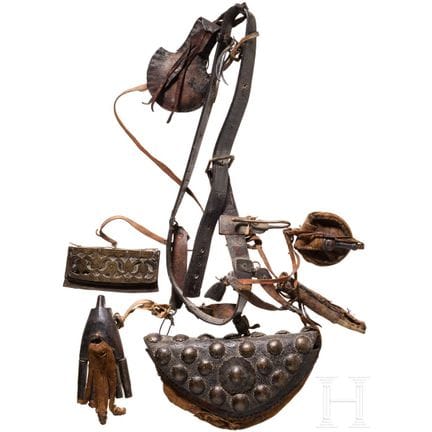 Cintura da arma afghana, 1900 circa  
Cintura in p