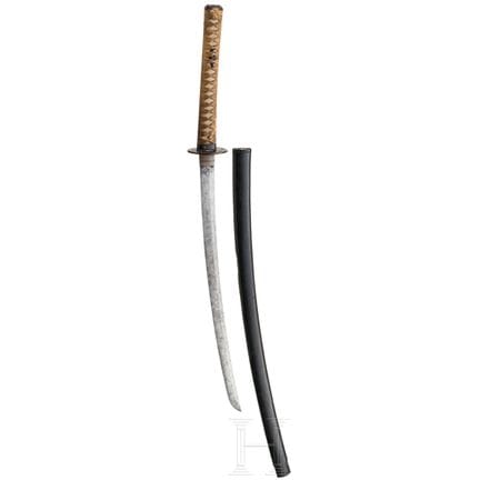 Un wakizashi giapponese, seconda metà del periodo 