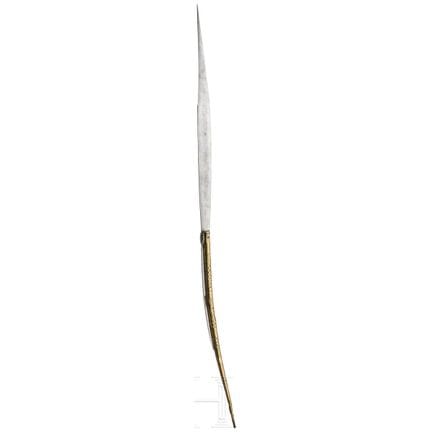 Grand couteau de type navaja, probablement françai