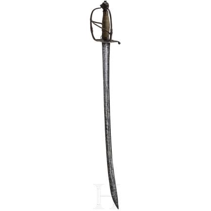 Sabre de campagne allemand, milieu du XVIIe siècle