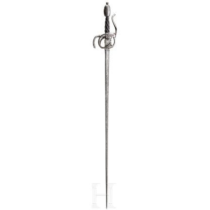 Une rapière allemande ou italienne, vers 1610  
La