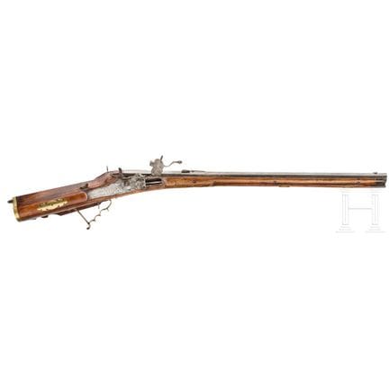 A wheellock rifle, Johann Leireiter in Salzburg, c