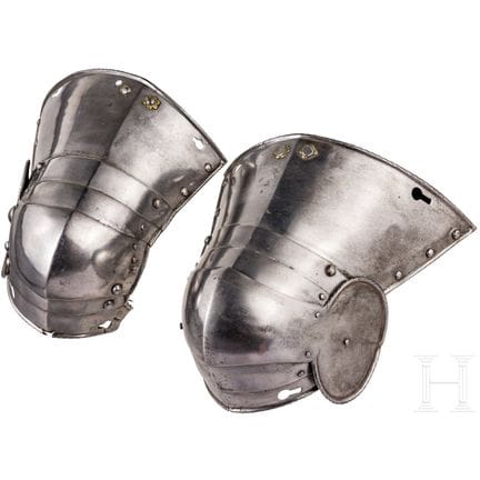 Coppia di ginocchiere tedesche, 1560/0 circa  
Cop