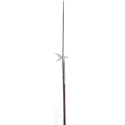 Une hallebarde autrichienne, vers 1600  
Pointe d'