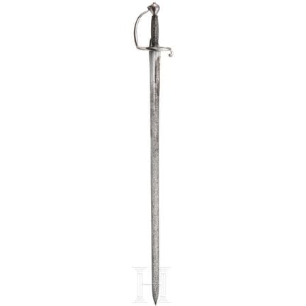 Une épée wallonne, Pays-Bas, datée de 1671  
Lame 