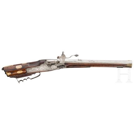 A German whellock carbine, F. Reimer in Ölmütz (CZ