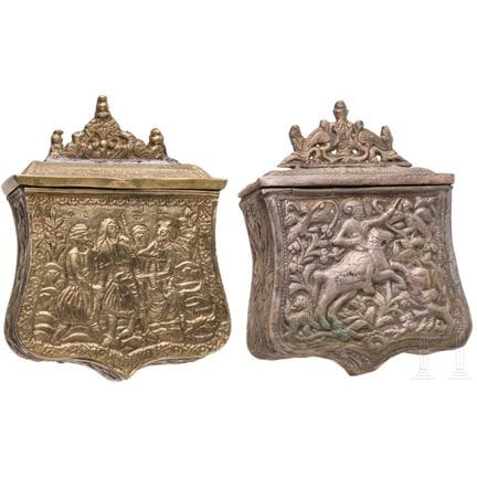 Two cartridge boxes from the Balkans, 19th century