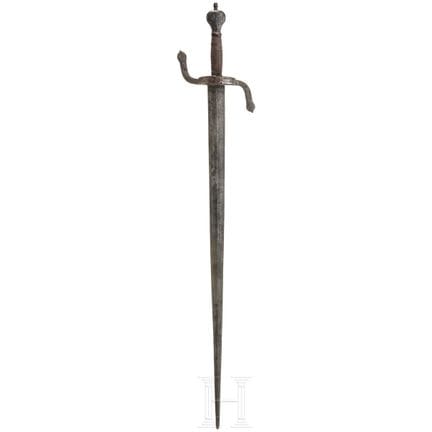 Épée de campagne du nord de l'Allemagne, vers 1640