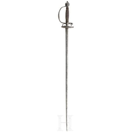 Une petite épée allemande dotée d’une lame plus an