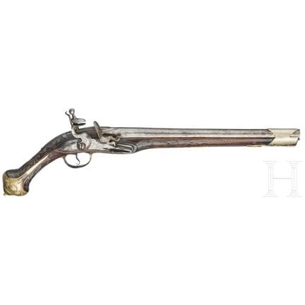 Pistola a pietra focaia turco-balcanica, XIX secol