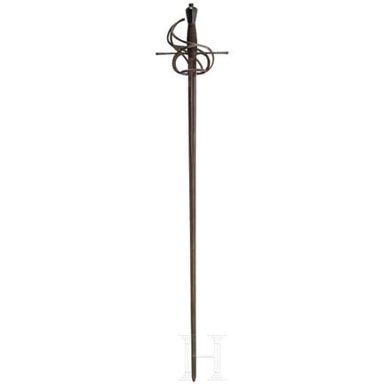 Una rapiera militare tedesca nello stile del 1600 