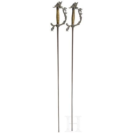 Due fioretti decorativi, tedeschi, 1900 circa  
Fi
