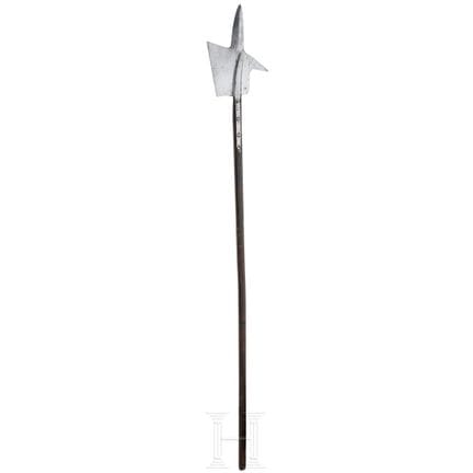 Une hallebarde allemande de style gothique tardif,