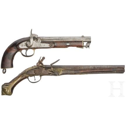 Two oriental pistols, 1st half of the 19th century