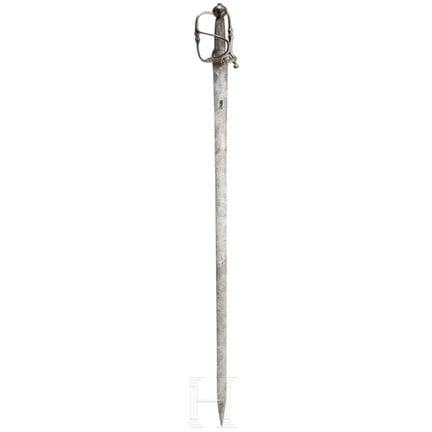 Une épée de campagne de Solingen, vers 1630  
Lame