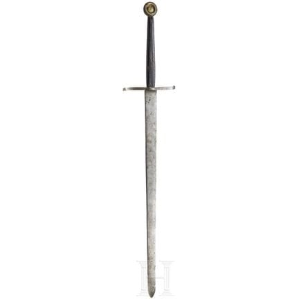 Spada da cavaliere in stile tedesco del XIV secolo