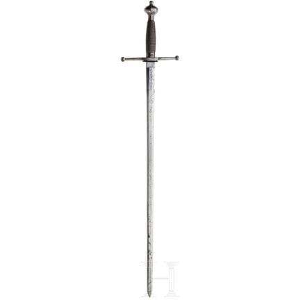 Une épée d'apparat de Mayence, vers 1820/1830  
La