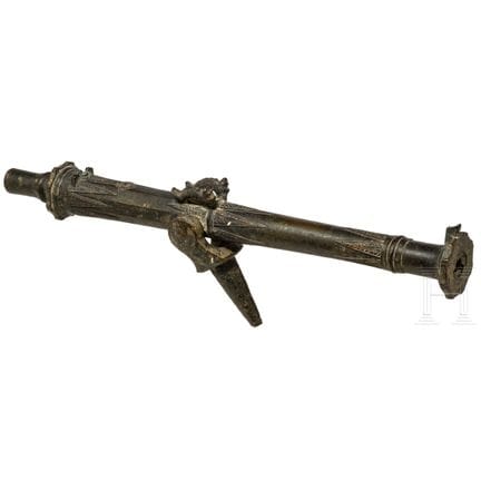 An Indonesian lantaka, 18th/19th century  
Einteil