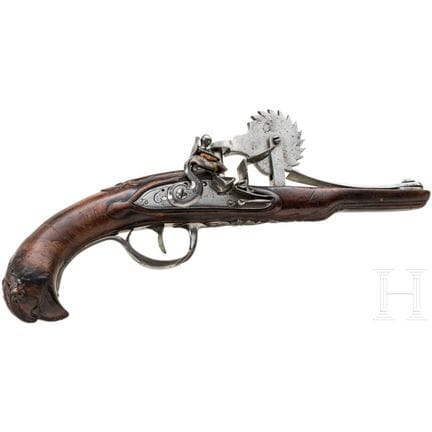 Une éprouvette à silex française, vers 1780  
Pist