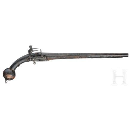 A Caucasian miquelet-lock pistol, end of the 18th 