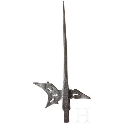 Hallebarde d'un garçon autrichien, vers 1600  
Tig
