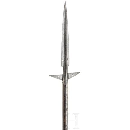 Une rare lance militaire à oreilles ou « cuillère 