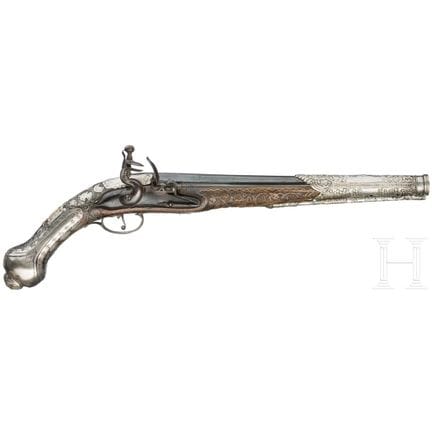 Pistola a pietra focaia, Balcani, XIX secolo  
Can