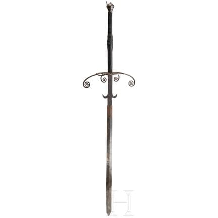 Spada tedesca a due mani nello stile del 1580 circ