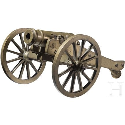 A German model of a howitzer, 2nd half of the 19th