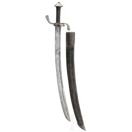 Une épée de campagne styrienne (dussack) avec four