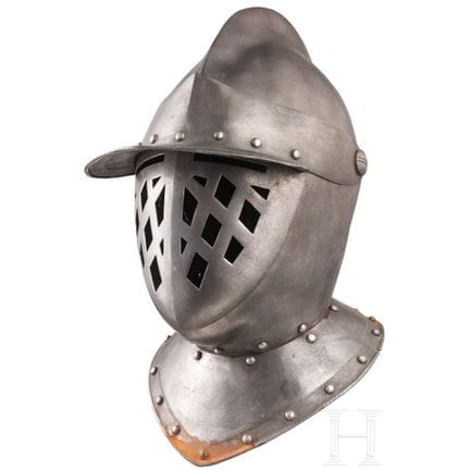 Casque de cuirassier victorien dans le style de 16