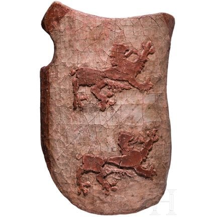 Scudo da cavaliere austriaco in stile gotico tardi