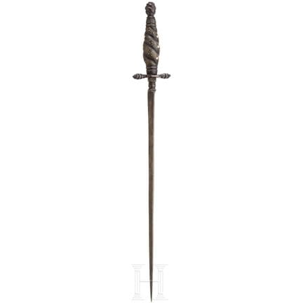 Dague d'un artilleur allemand, vers 1650  
Lame ef